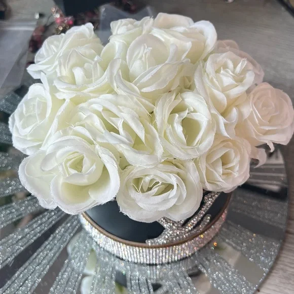 Handmade lux FLOWER decor …BLING AND BOOGIE FUN! - Picture 5 of 6